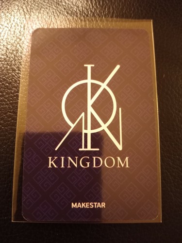 Jahan Makestar 2 Photocard Kingdom Part 4 Dann Official Kpop - Picture 2 of 2