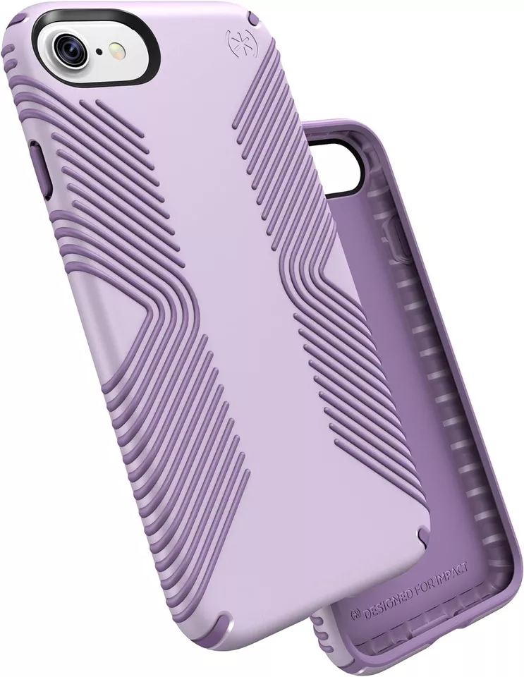 Genuine Speck Presidio Grip iPhone 7/8/SE 2020 - Purple/Lilac - Express Post - image 2 of 4