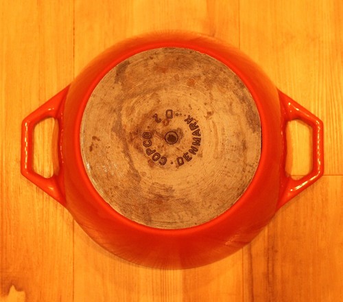 Copco Cast Iron set of 2, burnt orange enamel, Denmark - Picture 5 of 5