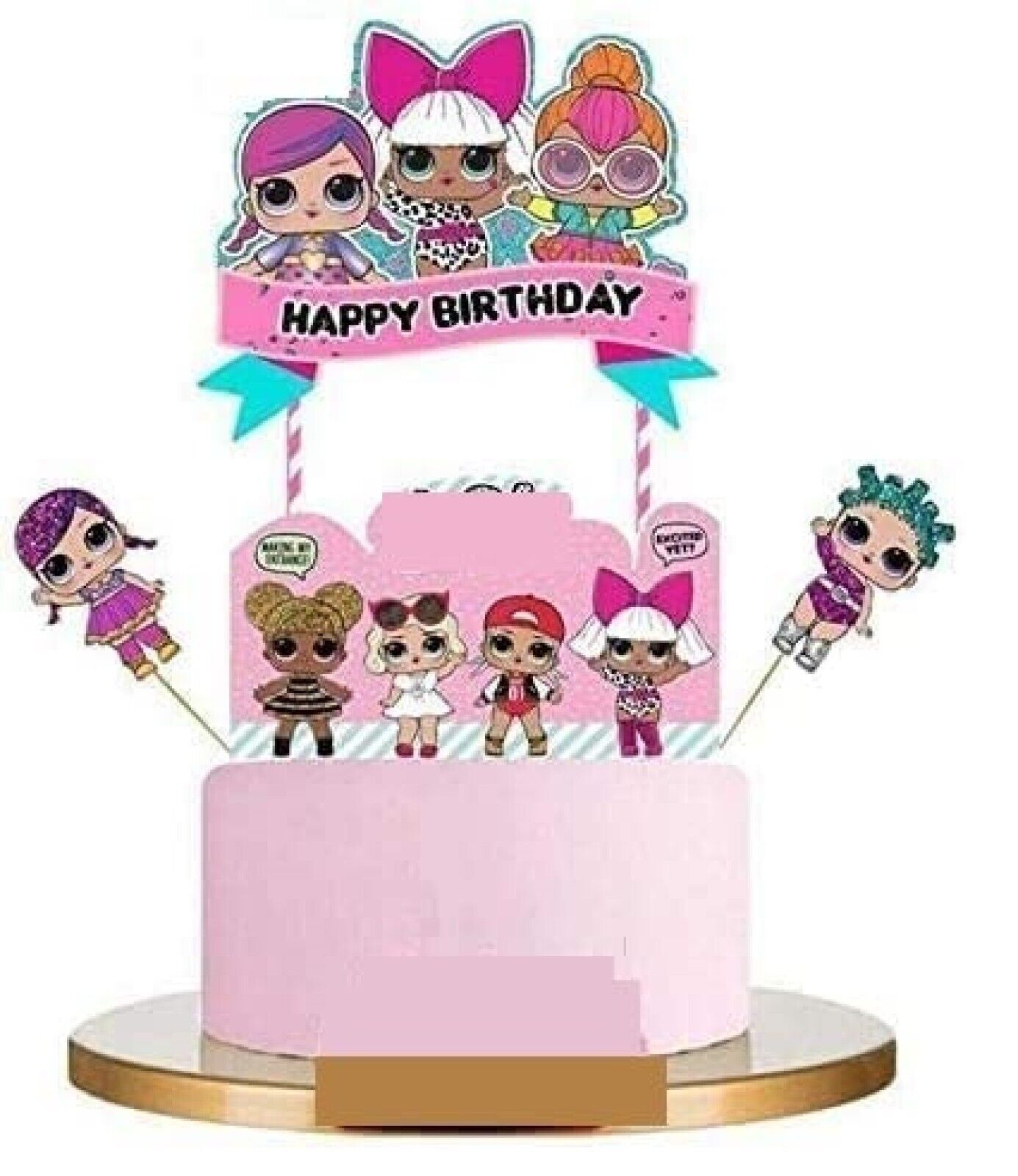 5 PCS LOL Double Sided Cake/Cupcake Toppers,Cute Cartoon Character Birthday | eBay 5 PCS LOL Double Sided Cake/Cupcake Toppers,Cute Cartoon Character Birthday | eBay