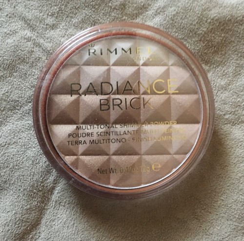 ONE (1) RIMMEL Radiance Brick Shimmer BRONZING POWDER - Choose Your Shade - NEW  - Picture 9 of 14