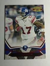 PLAXICO BURRESS 2008 DONRUSS GRIDIRON GEAR RED PARALLEL FOOTBALL CARD # 65 D2288