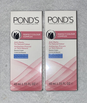 Ponds Perfect Color Complex Face Cream 40ml  New Sealed 2 Pk