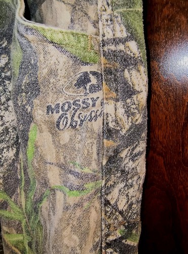 Vintage Men's Field Staff Mossy Oak Obsession Camo Pants Sz 36 Adjustable Waist - Picture 4 of 11