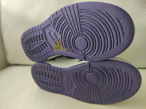 purple Nike Dunk shoes Size 11.5c preschool girls Midnight Navy DH9753-100 - Picture 10 of 11