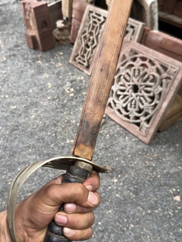 Collectible British India French Cavalry Saber Kirich Sword Complete - Picture 8 of 23