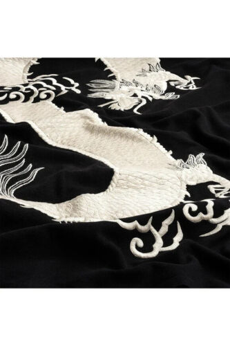 Natori Mayon Drache Stickerei Überwurf Neu - Bild 2 von 4