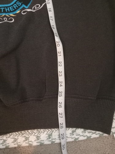 Vintage Carolina Panthers Sweatshirt Adult XLarge Black 1993 Cable Sportswear - Picture 14 of 17