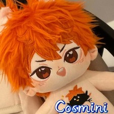 Haikyuu Shoyo Hinata 20cm Plush Doll Pillow Stuffed Dress up Toy Anime