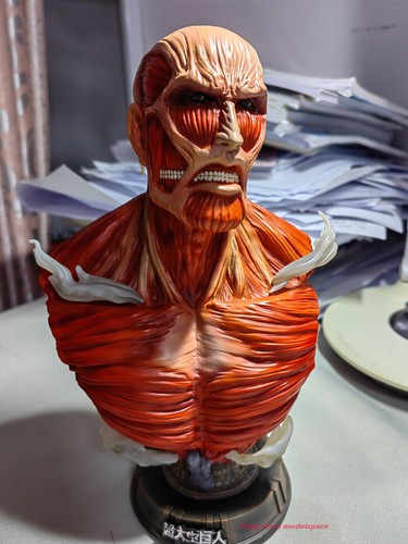JS Studio Attack on Titan Colossal Titan Bust Model Bertholdt Hoover 1/4 - 第 1/4 張圖片