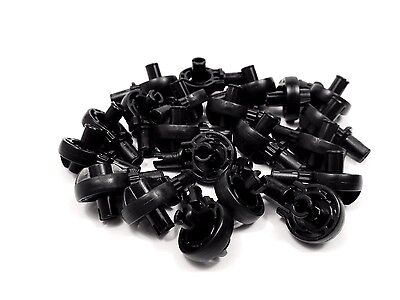 Lego Technic Peg with Click Rotation Pin 47455 Black x8 Lego Technic Peg with Click Rotation Pin 47455 Black x8