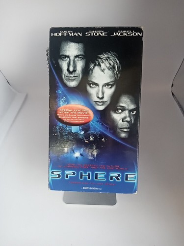 Sphere Samuel L Jackson Sci-Fi Movie Vintage 1998 VHS Tape Pre-Loved - Picture 1 of 2