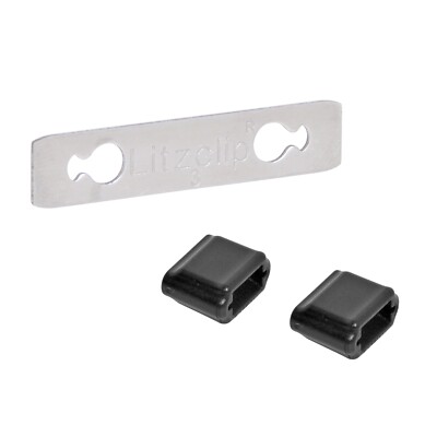 Litzclip Verbinder VOSS.farming Band Litze Seil Zaun Weidezaun Elektrozaun