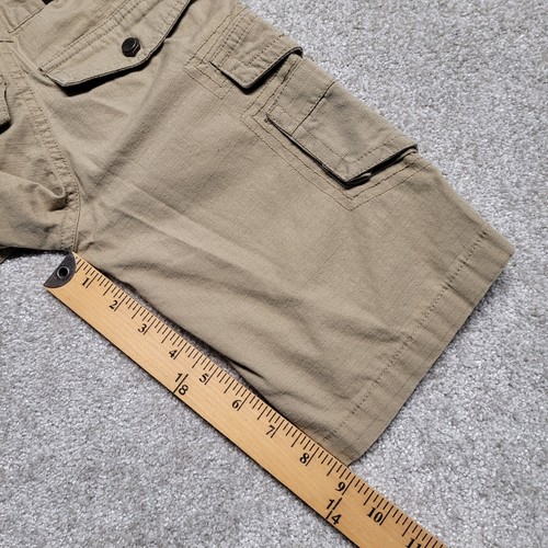 DKNY Cargo Shorts Boys 4 Beige Khaki Adjustable Waist Hiking Camping Outdoor - Picture 11 of 14