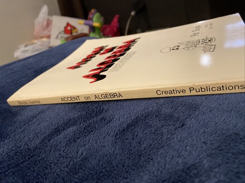 Accent on Algebra Revised Paperback Work Book Pat Boyle 1977 with Solutions - Foto 2 di 12