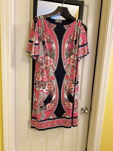 JM collection petite tropical mood dress - Picture 3 of 4
