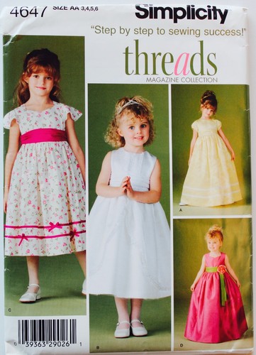 CHILD or TODDLER DRESS Sewing Pattern ~ Sizes 1/2-14 ~ UC - Picture 46 of 89