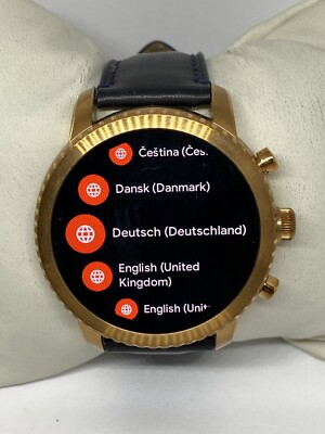 FOSSIL - FOSSIL Q  スマートウォッチ　Gen 3  FTW4002 Fossil Gen 3 Authentic Genuine Smart Watch fully working