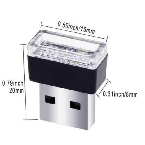 LED USB LUZ LAMPARA PARA COCHE / CASA VARIOS COLORES KIA RENAULT FORD CITROEN - Bild 3 von 10