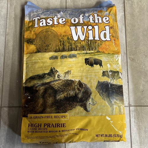 Image showcasing Taste of the Wild High Prairie Grain-Free Dry Dog Food 28lb | eBay