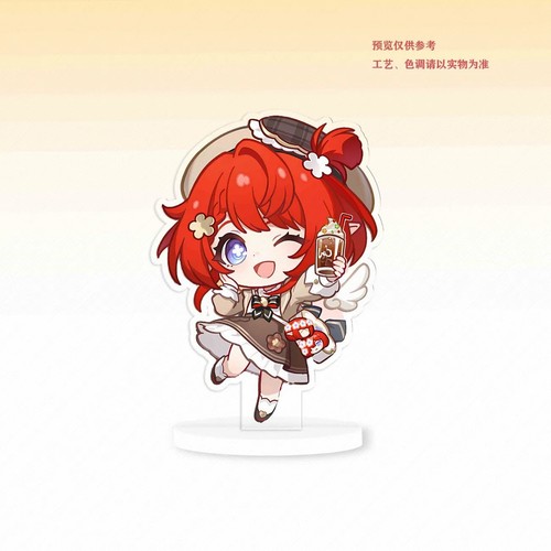 6Pcs Honkai: Star Rail Aglaea Tribios Desktop Decor Acrylic Stand Figure Model - Picture 11 of 12