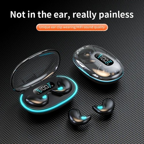 Bluetooth Earbud Headset TWS 5.3 Wireless Earphone Invisible Fit All Phone IPX5 - Bild 16 von 27