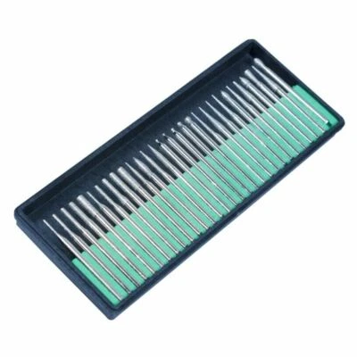 247 BID 30PC MINI ROTARY DIAMOND BURR ACCESSORY KIT fits DREMEL & HOBBY TOOLS