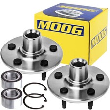 For 02-10 Ford Explorer Lincoln Aviator Moog Rear Wheel Hub Bearing 2pcs 5lugs
