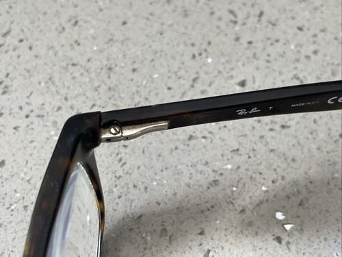 RAY BAN RB 5228 2012 HABANA OSCURA MARCOS DE GAFAS AUTÉNTICAS SOLO RB5228 53-17 - Imagen 7 de 15