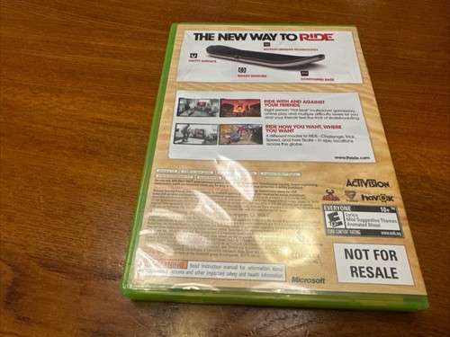 Tony Hawk Ride (Xbox 360, 2009) CIB Complete w/ Manual & Insert NO BOARD - Picture 2 of 4