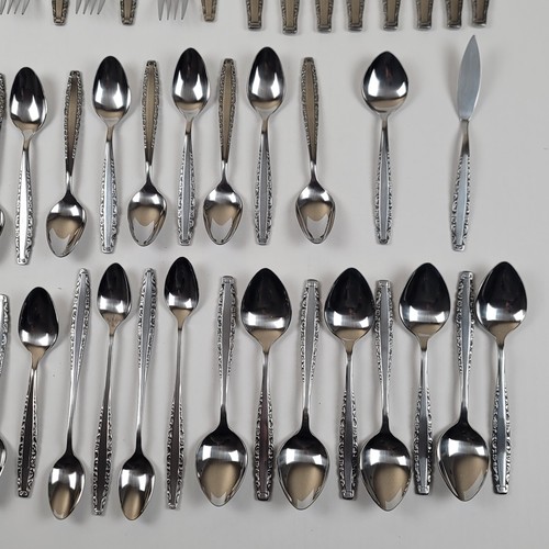 Oneida Northland Stainless Steel Flatware Lot Of 60 Pieces Serveware Utensils - Picture 4 of 10