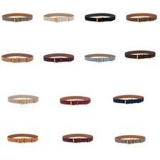 Women s Suedes Belt with Adjustable Versatiles Jeans Retros Decorative Belt