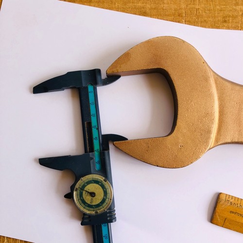 Single Ended Open Jaw Spanner Ega Master 77002 56 mm Non Sparking Cu-Be New - Picture 6 of 7