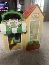 Y2K 2000's Vintage Peppa Pig Carry Along Grocery Store Play Set. Toddler Toys.