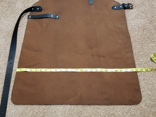 Clava The Mixologist's Canvas and Leather Apron Brown Black 905-Brown Bartender - 第 5/9 張圖片