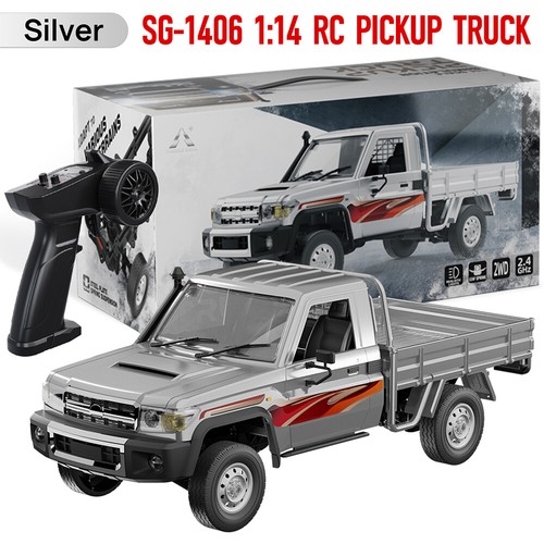 SG-1405/1406 2.4G 1:14 RC Pickup Truck 2WD 15KM/H Hinterachse geradem Antrieb - Bild 25 von 26