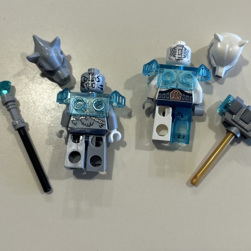 LEGO Chima Minifigure Tribe Lot M With Iceklaw / Sykor Heavy Armor - Picture 3 of 3