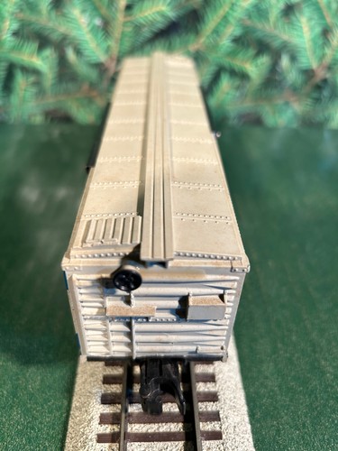 American Flyer 983 MISSOURI PACIFIC BOXCAR..PULITA, AUTO DI QUALITÀ, ORIG. SCATOLA.! - Foto 5 di 10