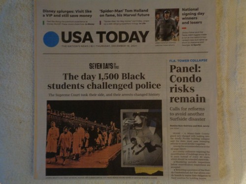 USA Today newspaper from 04-14-2021 to 04-25-2022 - Picture 160 of 250