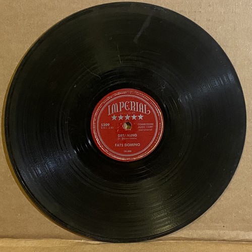 RARE R&B BLUES 78 Fats Domino How Long Dreaming IMPERIAL 382 - Picture 2 of 2