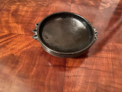 2er Set HANDGEMACHTE ÄTHIOPISCHE TONSCHALEN - Bild 3 von 5