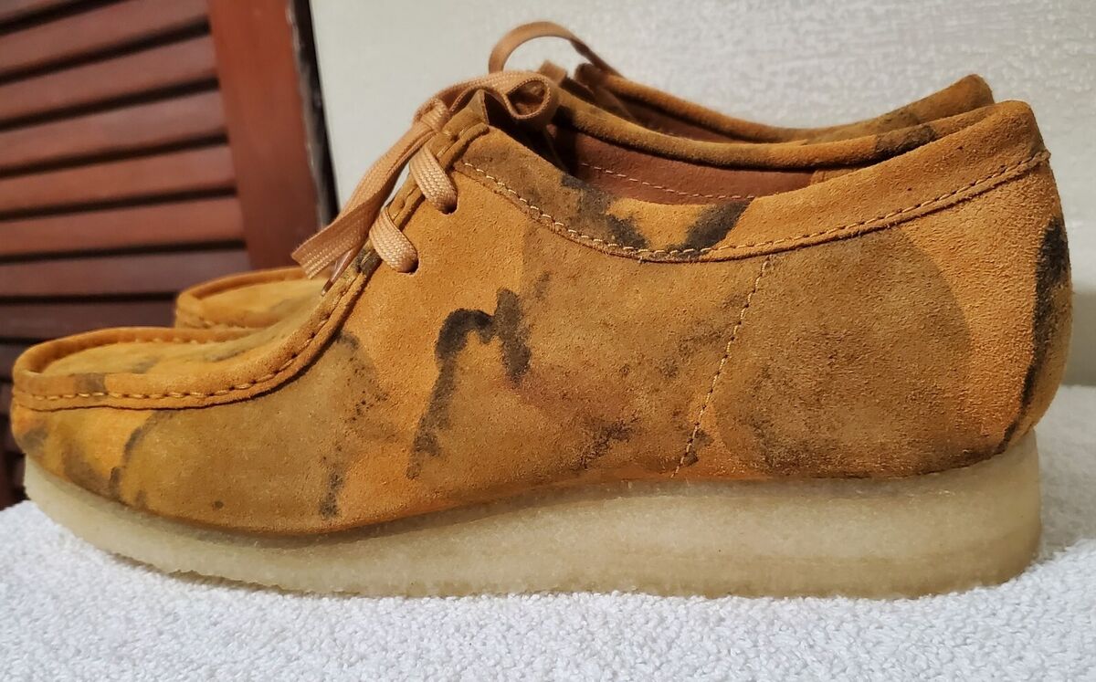 Clarks Originals Wallabee Turmeric limited edition camo pack Clarks Originals Wallabee Turmeric limited edition camo pack
