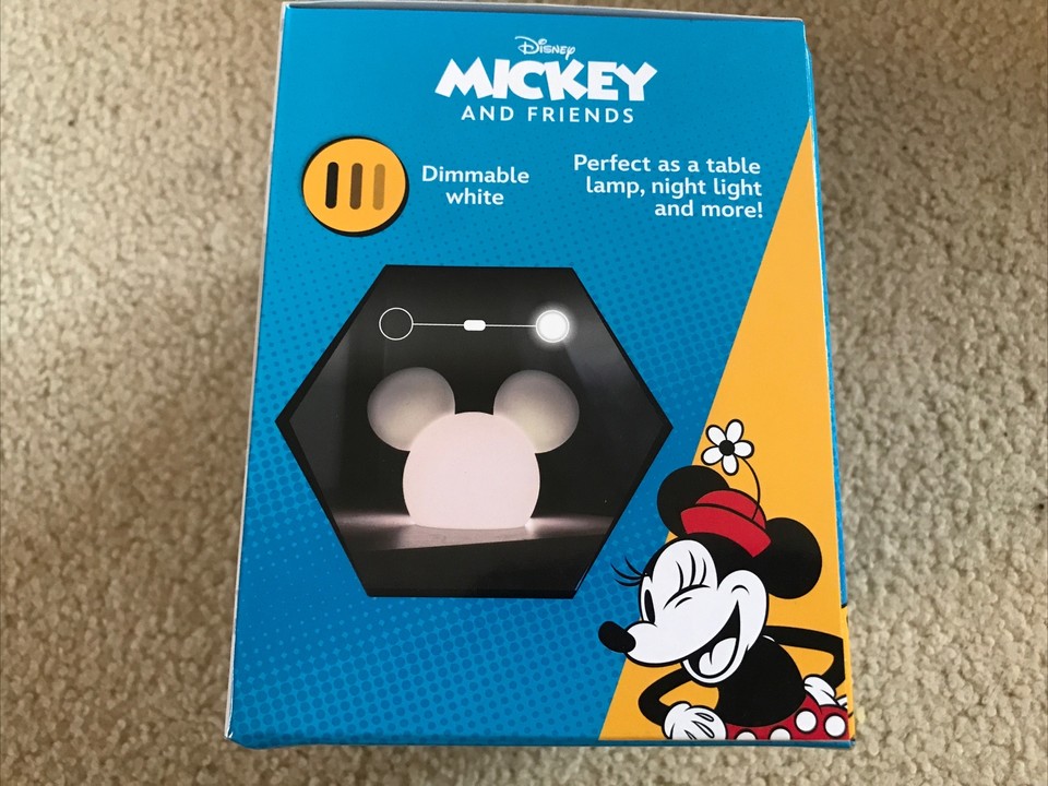 Disney Mickey&Friends Mickey Mouse Squishy Light Color Changing LampD