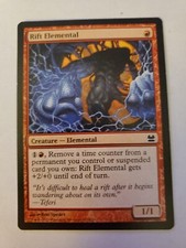 MTG Magic The Gathering Card Rift Elemental Creature Elemental Red Modern Master