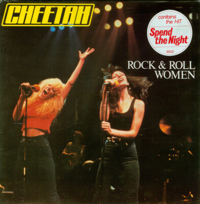  Cheetah    Rock & Roll Women1981 LP lesen !! European Press  