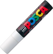 Uni Posca Water Based very thick Paint Marker PC17K White From Japan