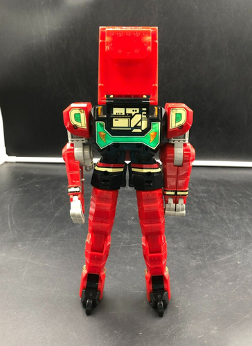 1994 Bandai Mighty Morphin Power Rangers Red Dragon Thunderzord Action Figure - Picture 8 of 8