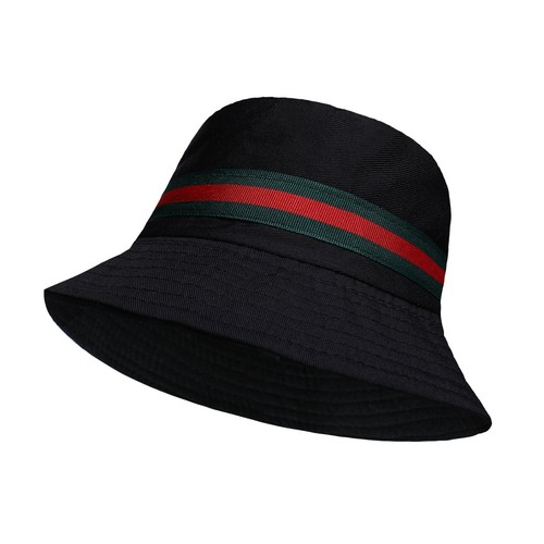 Mens Bucket Hat Adults Designer Colour Stripe Bush Sun Holiday Beach Wear Cap - Picture 2 of 5