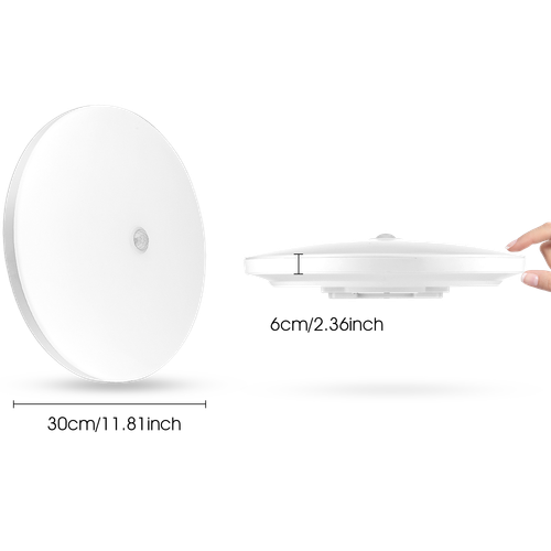 LED Deckenleuchte Deckenlampe Sensor Lampe mit Bewegungsmelder Treppenleuchte - Bild 15 von 16