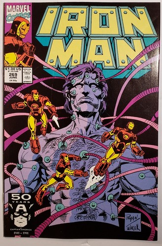 Iron Man #264-266,268-269,271-275 1991 10 Issues Dragon Seed Saga Arc Complete - Imagen 7 de 12